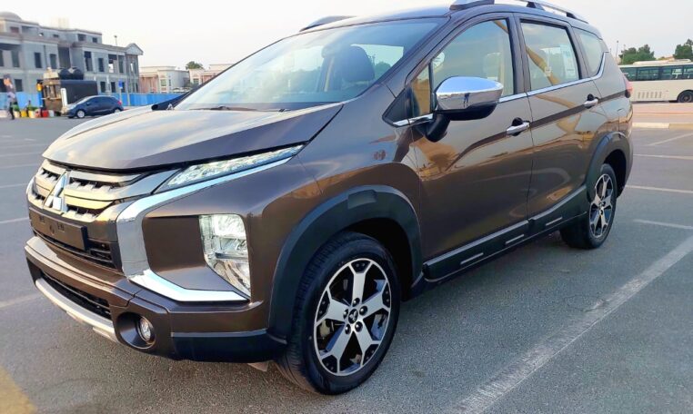 pre-owned Mitsubishi Xpander Cross 7STR 2023 in Brown.