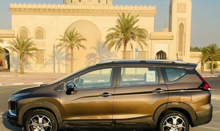 pre-owned Mitsubishi Xpander Cross 7STR 2023 in Brown.