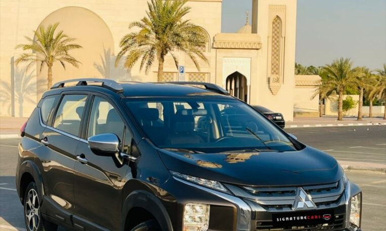 pre-owned Mitsubishi Xpander Cross 7STR 2023 in Brown.