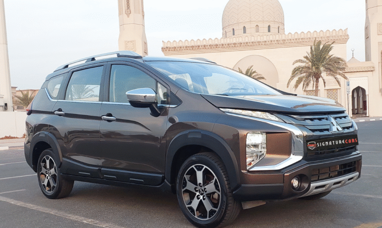 pre-owned Mitsubishi Xpander Cross 7STR 2023 in Brown.
